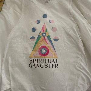 EUC Spiritual Gangster Evil Eye Moon Muscle Tee-Sz M